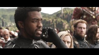 "Wakanda Forever!" Battle Of Wakanda - Avengers: Infinity War (2018) Movie Clip