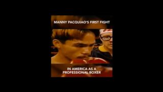 Pacquiao's First fight in America as Professional Boxer (Manny Pacquiao vs Lehlohonolo Ledwaba)