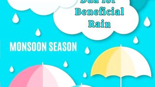 Dua for Beneficial Rain