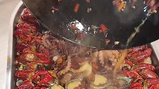 shrimp in pepper mill #Food