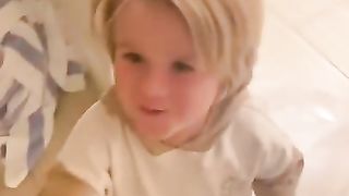 when you're 2 year old is your biggest hype man ???? #shorts