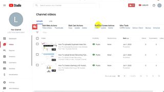 Gaming eTech _ How To Youtube Uploaded Video Add to Playlist _ YT Video Remove from Playlist