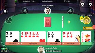 How To Play OSOM Points Rummy Card Game - Rummy Real Cash Game - How Play Rummy in Android #129