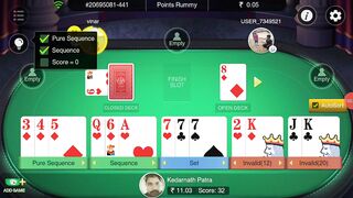How To Play OSOM Points Rummy Card Game - Rummy Real Cash Game - How Play Rummy in Android #127