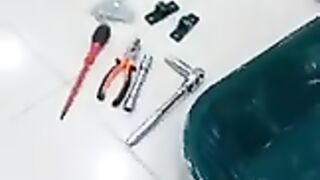 How to assemble true temper wheelbarrow  in just 5min
