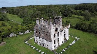 Exploring the Enchanting Ruins of a Medieval Castle in the UK