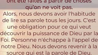 La foi en Dieu 3