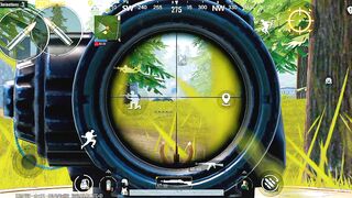 DP 28 on 6x in long range shooting in PUBG mobile game