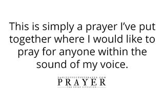 Prayer For Relaxation | Relaxing Prayer To Help Relax
