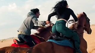 Love horse riding  and enjoying