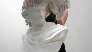 Folding sculpture.