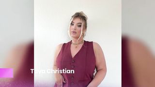 Taya Christian plus size model