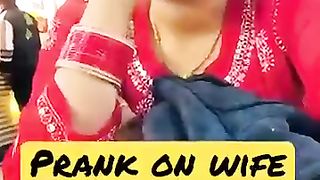 Prank on Wife