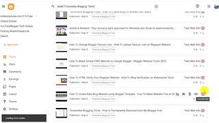 How To Find Tomonisha Blogging Tricks 1st Video Embed on indianyoutube.com Website