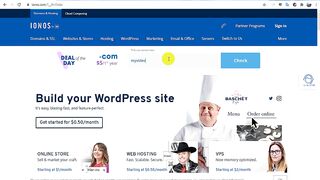 How To Check Domain Names Price on ionos