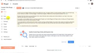 How To Create a New Post Published in Blogspot Website - How To Make Post in Blogger