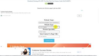 How To Create About Us Page Generator for Blogger Website