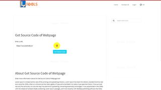 How To Get Source Code of Any Webpage using URL LINK