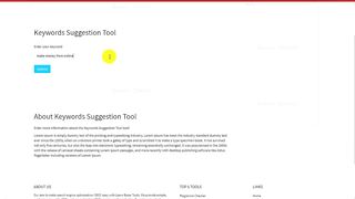 How To Get Top 10 Keywords using Keywords Suggestion Tool