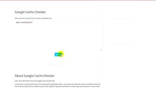 How To Google Cache Checker For Your New Website