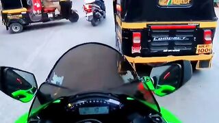 Stylish driver on active...got fell..