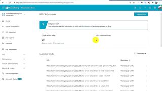 How To URL Submission on BING Webmaster Tools for Ranking Website