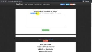 How To ping Backlink Pages to Your Website (Step-15)