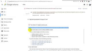 Tomonisha Blogging Tricks _ How To Re-Submit for Blogger Adsense  Show Approval