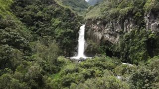 Single water fall