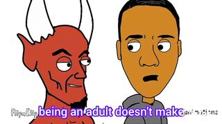 Lolz I through a bar on the devil.