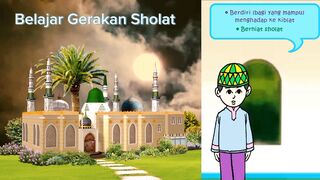Belajar Gerakan Shalat 5 waktu
