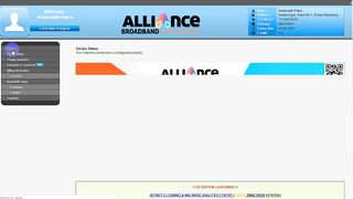 How To Check Alliance Broadband Home Page Status