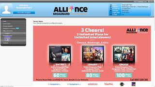 How To Check Alliance Broadband Bandwidth usage (Data Wise)