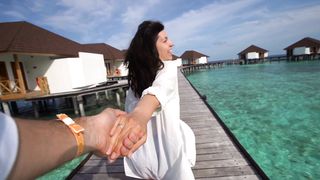 "Maldives: Where paradise becomes a reality."????????