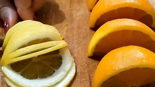Рецепт# напиток из апельсинов и лимона