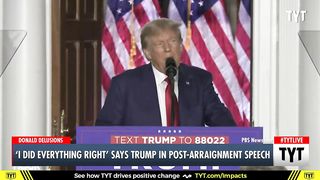 Trump Lashes Out During UNHINGED Post-Arraignment Speech
