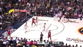 Final 3:02 INSANE GAME 5 ENDING #8 Heat vs #1 Nuggets UNCUT!