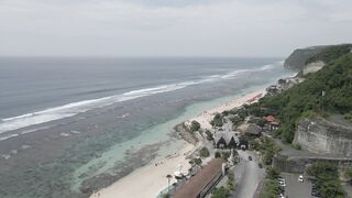 A very beautiful aerial video on one of the beaches in Bali, Indonesia 2