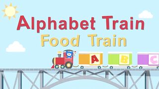 Alphabet Train Food Train - Mother Goose Club Rhymes for Kids