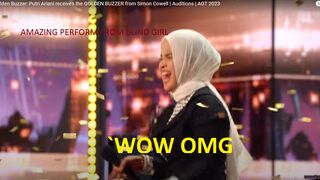 Amazing Blind Singer Wins Simon Cowell’s GOLDEN BUZZER on America’s Got Talent 2023