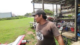 The Maiden Flight of Homemade Ultra Stick 20cc Engine