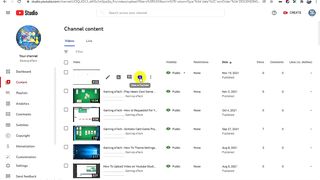 Gaming eTech - How To View on Youtube Video URL from Your Youtube Channel Content