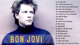 The Best Of Bon Jovi - Bon Jovi Greatest Hits Full Album