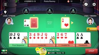 How To Play OSOM Points Rummy Card Game - Rummy Real Cash Game - How Play Rummy in Android #86