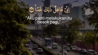 Surah Al-Kahfi ayat 23-24 #Mohammad Hisyam