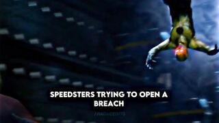 Speedsters trying to open a breach #shorts