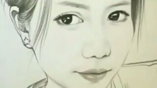 Beautiful Teen Drawing