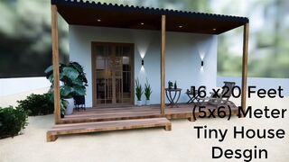 Tiny House Plans 5x6 Meter | Small House Design 16x20 Feet