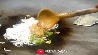 Pakistani Street Food Anda Shami in multan