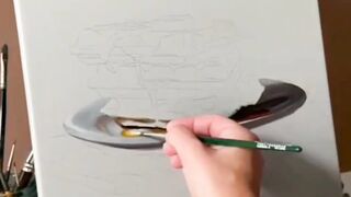 Waffle Cookies Drawing